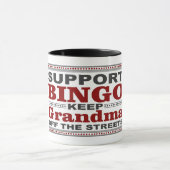 Grandma Bingo Coffee Mok (Midden)