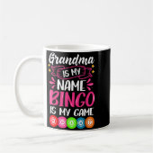 Grandma Bingo Player Funny Bingo Quote Design  Koffiemok (Links)