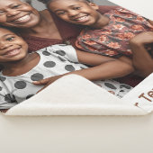 Grandma Blanket Personalized Sherpa Cozy Gift Idea Sherpa Deken (3/4)