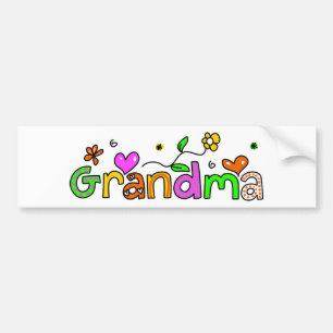 Grandma Bumpersticker