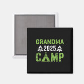 Grandma Camp 2025 Family Vacation Summer Camping C Magneet (Voorkant / Achterkant)