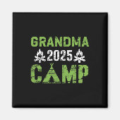 Grandma Camp 2025 Family Vacation Summer Camping C Magneet (Voorkant)