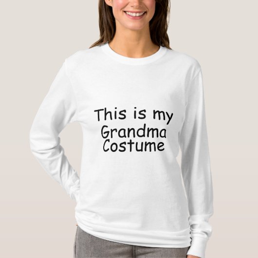Grandma Costume T-shirt (Voorkant)