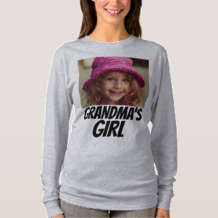 GRANDMA CUSTOM T-SHIRTS - VOEG DE FOTO VAN GRANDCH