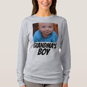 GRANDMA CUSTOM T-SHIRTS - VOEG DE FOTO VAN GRANDCH