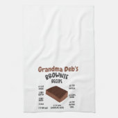 Grandma Deb's Brownie Recipe Theedoek (Verticaal)