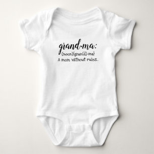 Grandma Definition Romper