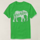 Grandma Elephant Funny Moederdag Gift Ideeën for T-shirt (Design voorkant)