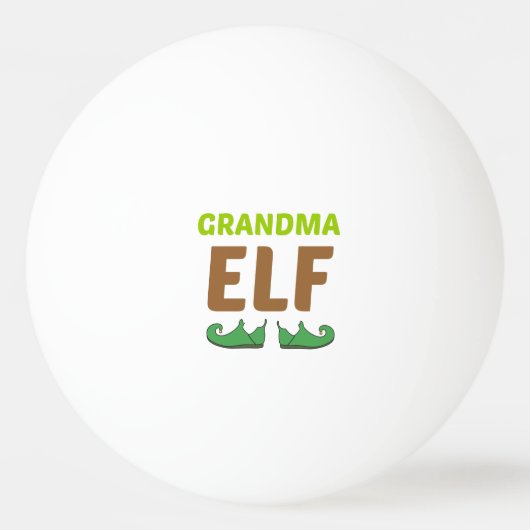 GRANDMA ELF PINGPONGBAL (Voorkant)