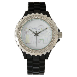 Grandma en Grandpa Watch Horloge