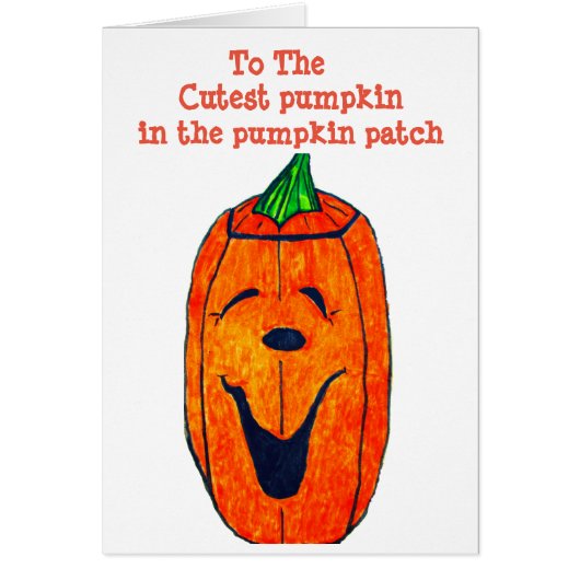 GRANDMA EN GRANDPA'S CUTEST PUMPKIN (Voorkant)