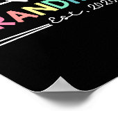 Grandma Est 2026 Promoted To Grandma 2026 For Gran Poster (Hoek)