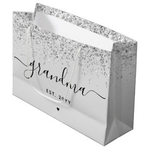 Grandma Est Glitter Confetti Custom Grandma Gifts Groot Cadeauzakje