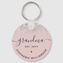 Grandma Est Glitter Confetti Custom Grandma Gifts