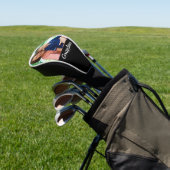 Grandma Established Modern Script Photo  Golfheadcover (Insitu)