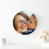 Grandma Established Modern Script Photo Grote Klok (Huis)