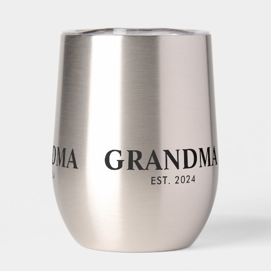 Grandma Established New Grandma Gift (Achterkant)