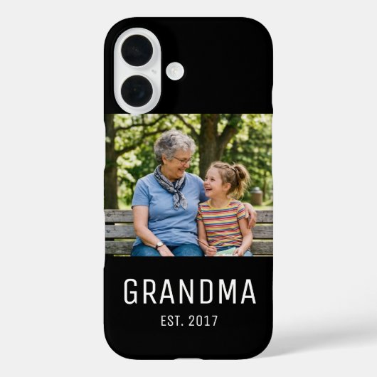 Grandma Established Photo  Case-Mate iPhone Case (Achterkant)