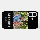 Grandma Established Photo  Case-Mate iPhone Case (Achterkant (horizontaal))