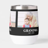 Grandma Established Script Black 3 Photo (Achterkant)