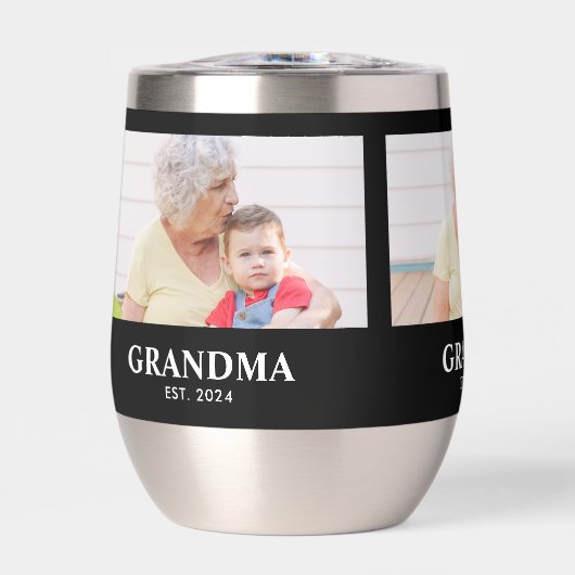 Grandma Established Script Black 3 Photo (Voorkant)
