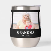 Grandma Established Script Black 3 Photo (Links)