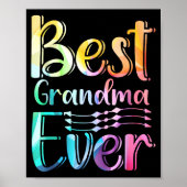 Grandma Ever Gift Graphic Art Text Quote Design Poster (Voorkant)