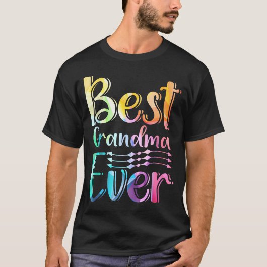 Grandma Ever Gift Graphic Art Text Quote Design  T-shirt (Voorkant)