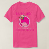 Grandma Flamingo Moederdag T-shirt (Design voorkant)