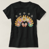 Grandma Flower Shirt, Moederdag Gift T-Shirt (Design voorkant)