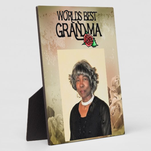 Grandma Fotoplaat (Zijkant)