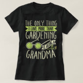 Grandma Gardener Gardening Grandmoeder Garden T-shirt (Design voorkant)