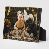 Grandma Gift Grandchild Foto Fotoplaat (Zijkant)