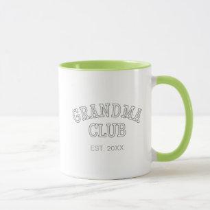 Grandma Gift Specialized Grandma Club Coffee Mok