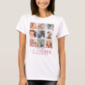 Grandma Gift | Van u houden Nan Photo T-Shirt (Voorkant)
