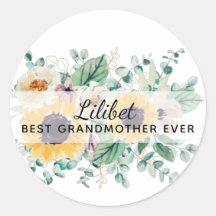 GRANDMA Gifts - Zonnebloem Gepersonaliseerd