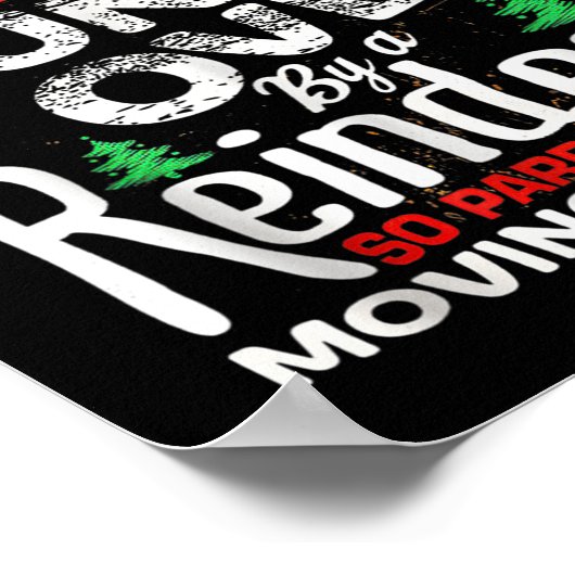 Grandma Got Run Over By A Reindeer Christmas So Pa Poster (Hoek)