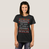 Grandma Got Run Over By A Reindeer Ugly Costume Fu T-shirt (Voorkant volledig)