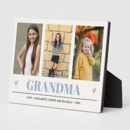GRANDMA Grandchildren NAMES 3 Fotoblauw Fotoplaat