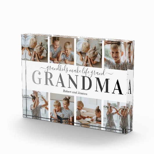 Grandma Grandchildren Photo Block Fotoblokken (Rechts)