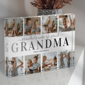 Grandma Grandchildren Photo Block Fotoblokken