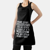 Grandma & Granddochter Quote Schort (Insitu)