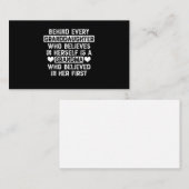 Grandma & Granddochter Quote Visitekaartje (Voorkant / Achterkant)