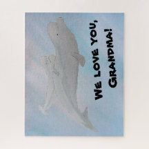 Grandma Grandpa Moeder Baby Beluga Whale