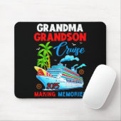 Grandma Grandson Cruise 2025 Memories Christmas Fa Muismat (Met muis)