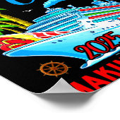 Grandma Grandson Cruise 2025 Memories Christmas Fa Poster (Hoek)