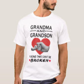 Grandma Grandson Shirt, Grandma en Grandson Bond  T-shirt (Voorkant)