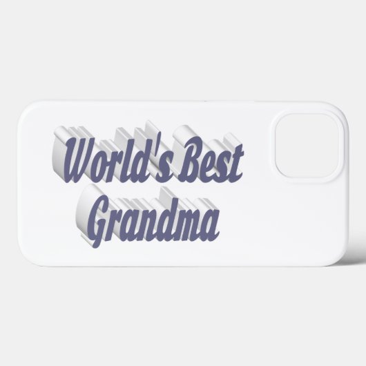 Grandma gray typography  Case-Mate iPhone case (Achterkant (horizontaal))