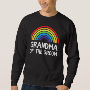 Grandma Groom Wedding Lgbt Pride Gay Bachelor Part Trui