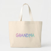 Grandma Grote Tote Bag (Voorkant)